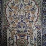 Framed earthenware tile Kharraz