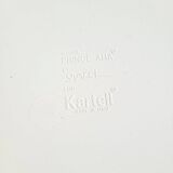 Kartell Prince AHA designer stool/side table by Philippe Starck, white