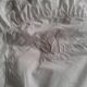 Housse de coussin ronde monogramme brodé