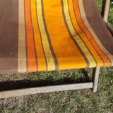 Vintage orange and brown transat