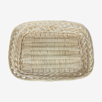 Rattan tray