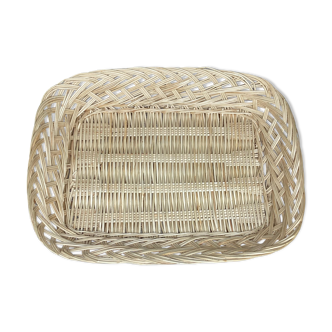 Rattan tray
