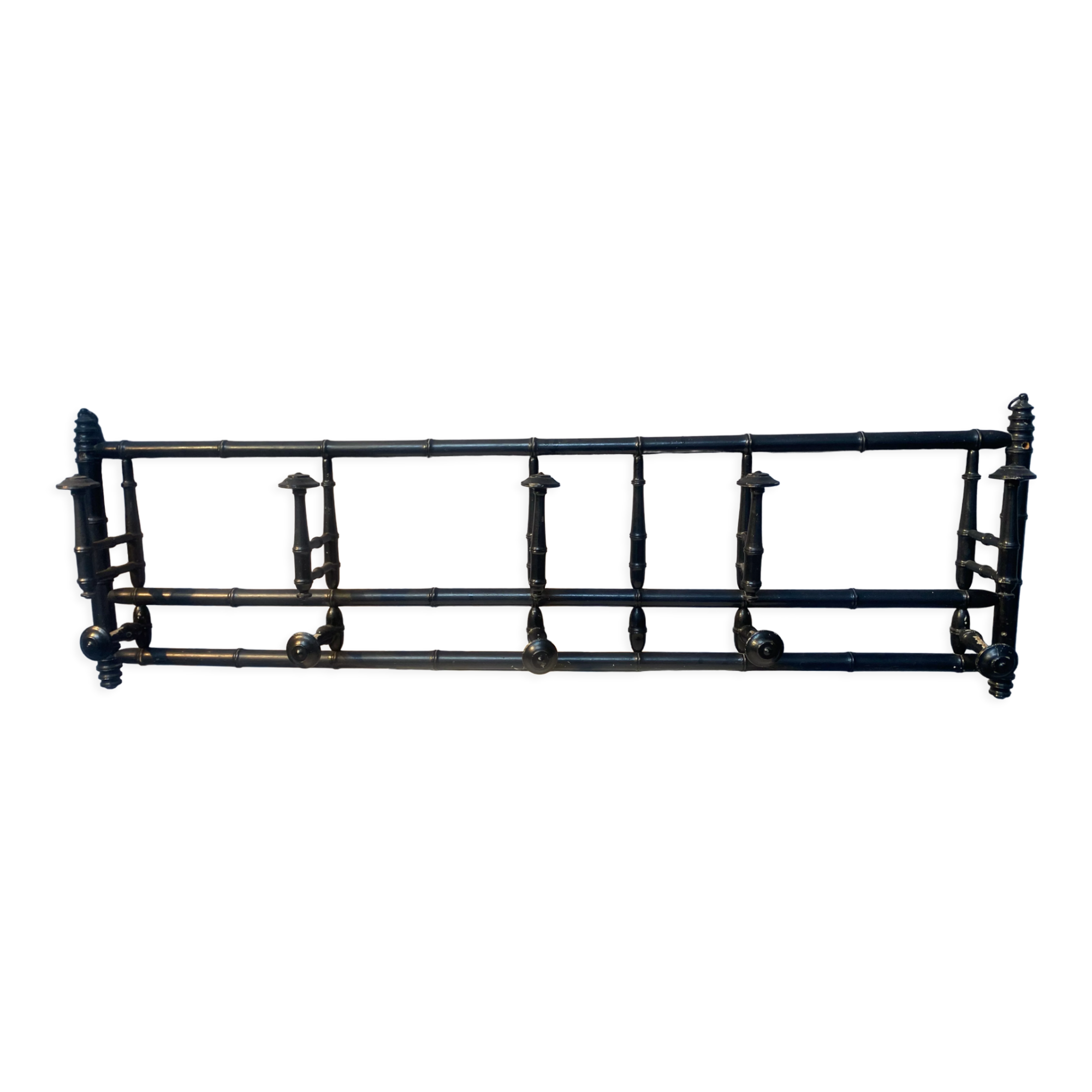 Coat rack in painted wood
