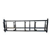 Coat rack in painted wood