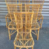 Chaises rotin