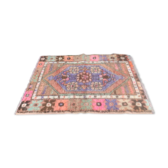 Turkish oushak rug 117x82 cm vintage carpet