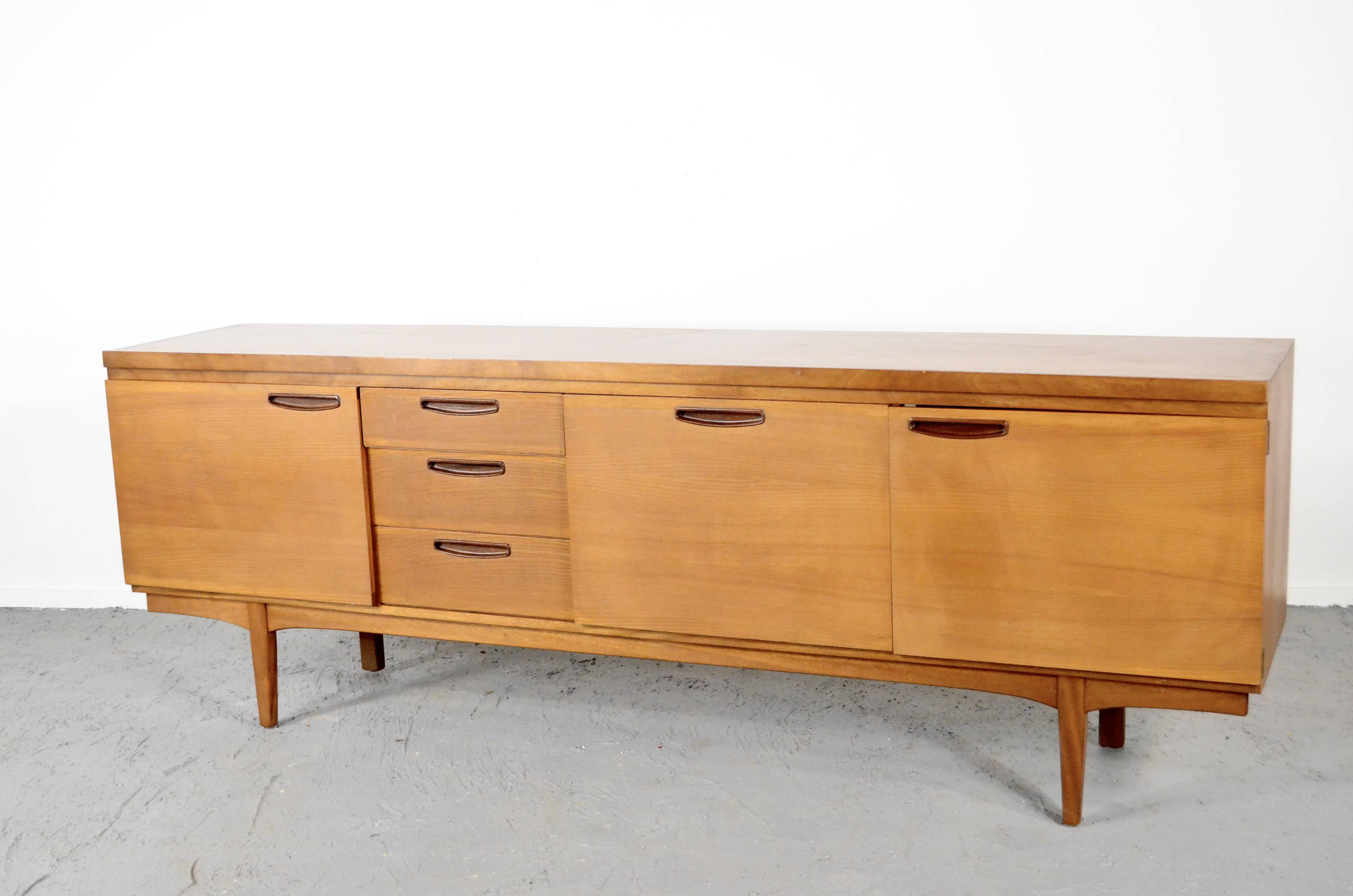 Vintage Midcentury Greaves & Thomas teak sideboard
