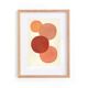 Abstract painting 30x40cm painting H270 signed Eawy