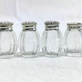 Cardeilhac – 4 solid silver salt shakers