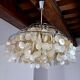 Mother-of-pearl chandelier, 4 levels, 1980, France