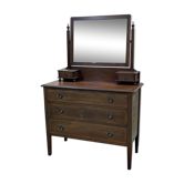 English mahogany dressing table from the 1930s
