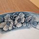 Important hollow plate in Saint Amand and Hamage earthenware, model Sylvia.