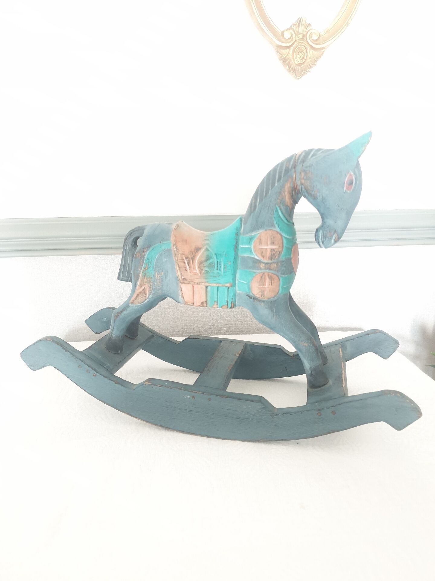 Cheval à bascule vintage