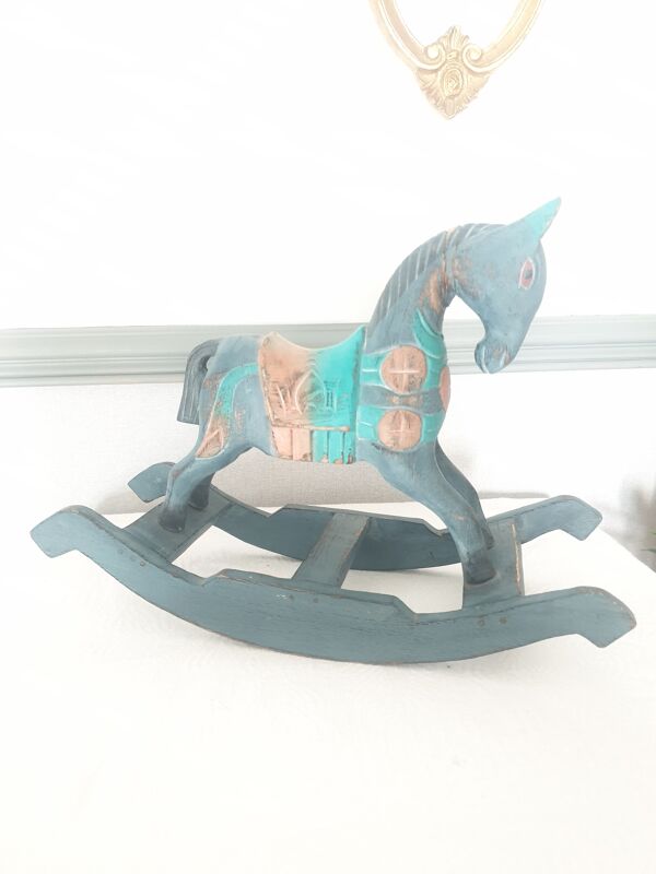 Cheval à bascule vintage