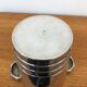 Gallia silver metal ice bucket