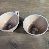 duo of stoneware cups