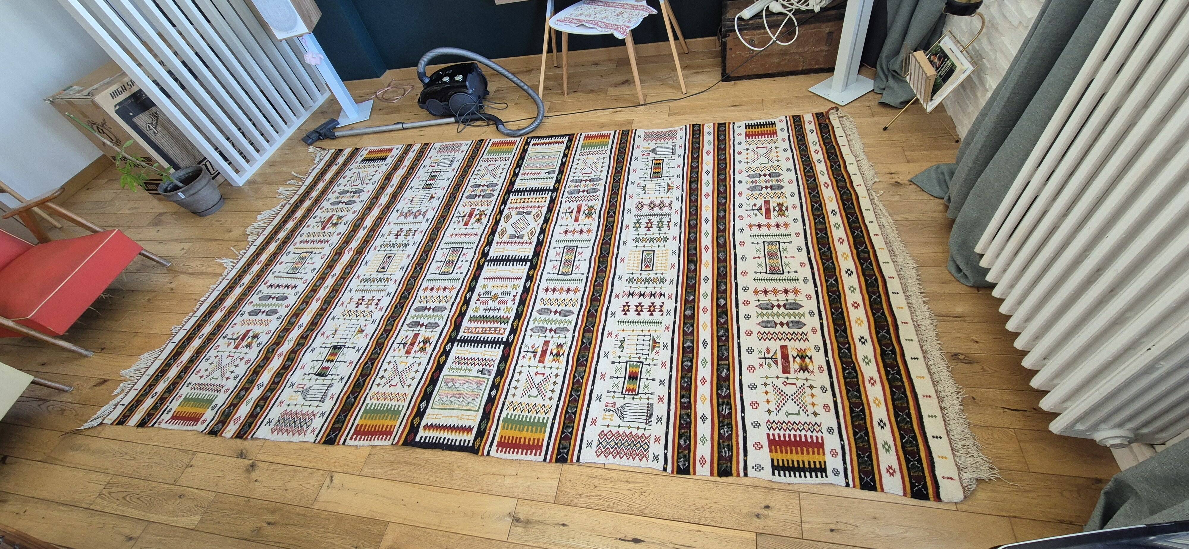 Ghardaïa rug 1983 – Origin Algeria – 100% Wool – 180x320 cm