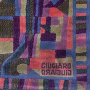 1990s Gorgeous Rug by Giorgetto Giugiaro for Paracchi. Pure wool. Made in Italy