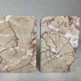 Pair of marble bookends
