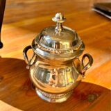 Silver-plated metal coffee service