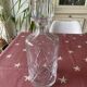 Cut crystal bottle – Cristallerie Lorraine – original stopper