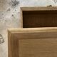 Pair of vintage wooden bedside tables Zoé and Noé with drawers.