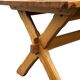 Vintage dining table pinewood 1960 minimalist dining table