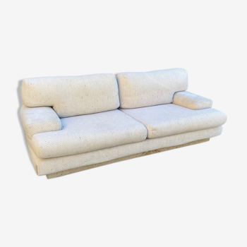 Two seater sofa in sly wool