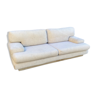 Two seater sofa in sly wool
