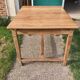 Dining table with extensions