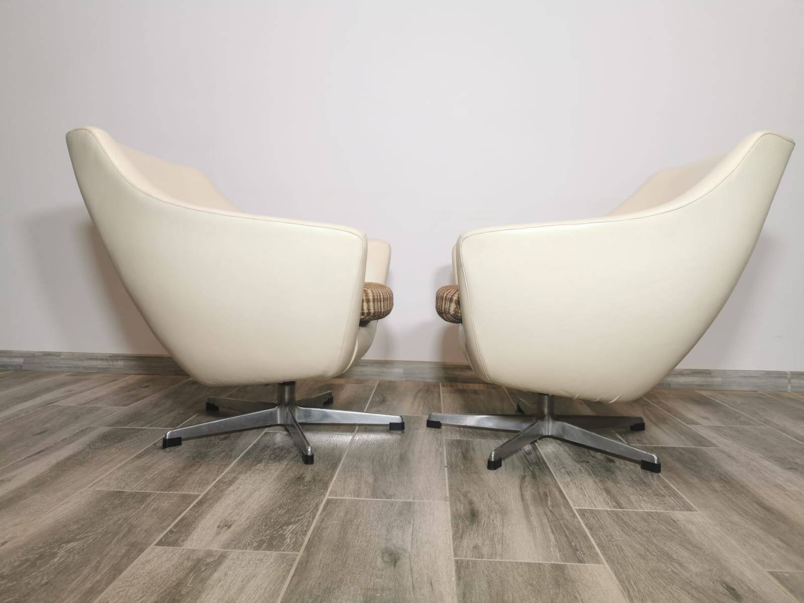 Mid century armchairs