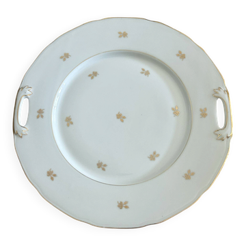 Plat à desserts PN Lamotte porcelaine