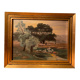 Old painting oil on canvas