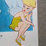 Affiche cinéma originale Walt Disney 1974 Peter Pan 60X160cm