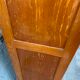 Storage craft cabinet with double oak curtains 1950