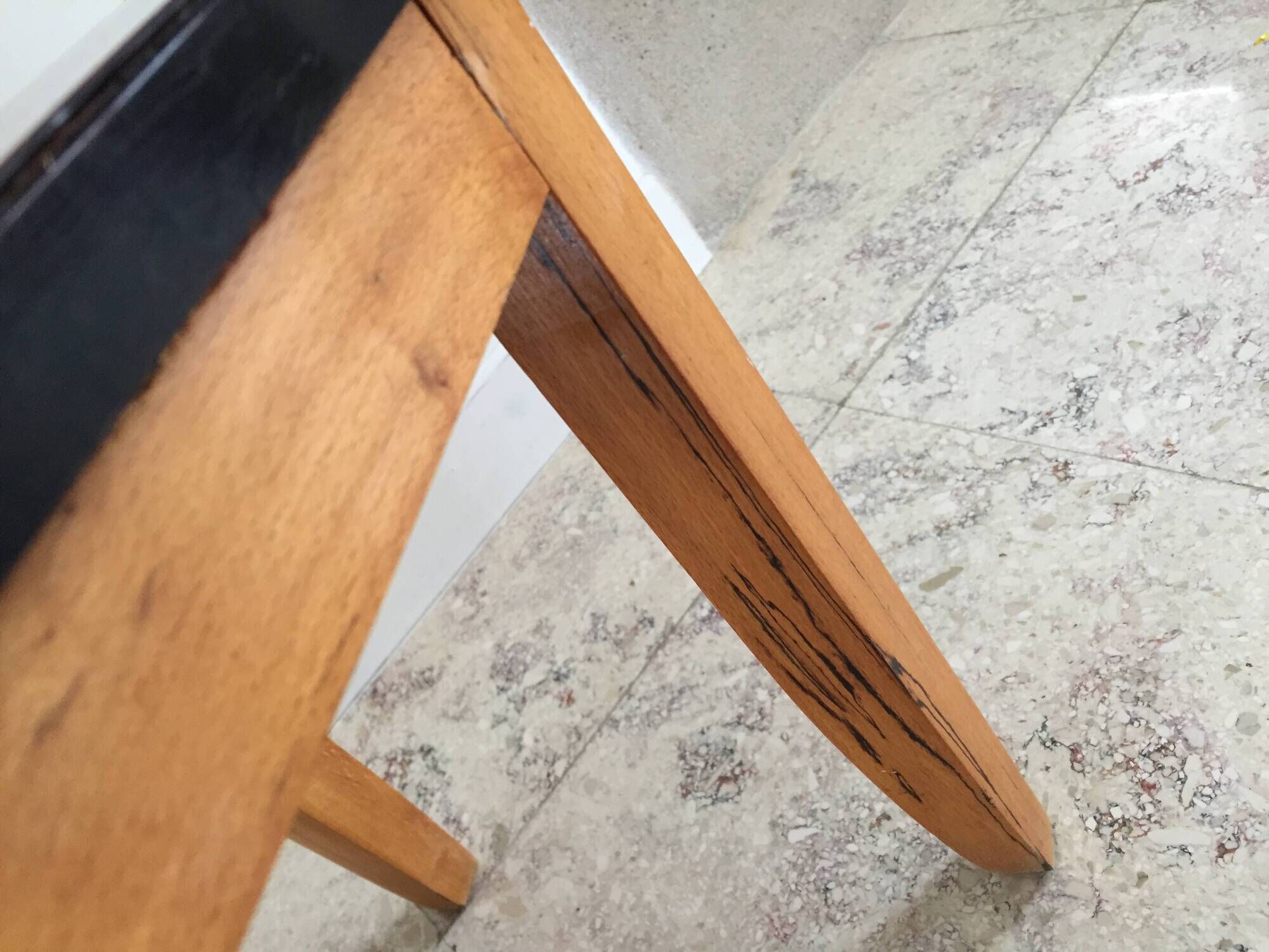 Vintage Formica Coffee Table Stool