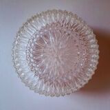 Glass wall or ceiling light from the 1970s.