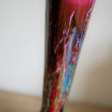 Vase Vallauris vintage Brown-rose