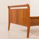 Danish mid century teak bed, 1960s
