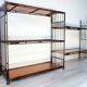 Modular shelves on wall or stand, published by Multimueble 1960