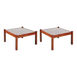Paire de tables basses Percival Lafer des années 1960