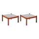 1960s Percival Lafer pair of coffee tables