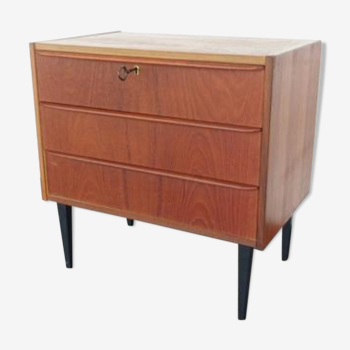 Commode à tiroirs Danemark 1960s