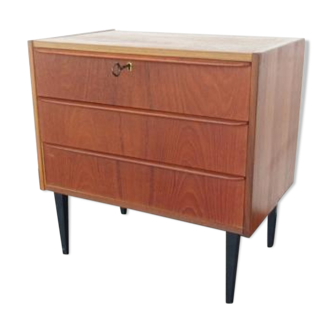 Commode à tiroirs Danemark 1960s