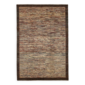 Tapis Oushak en laine noué à la main turc 181 cm x 268 cm