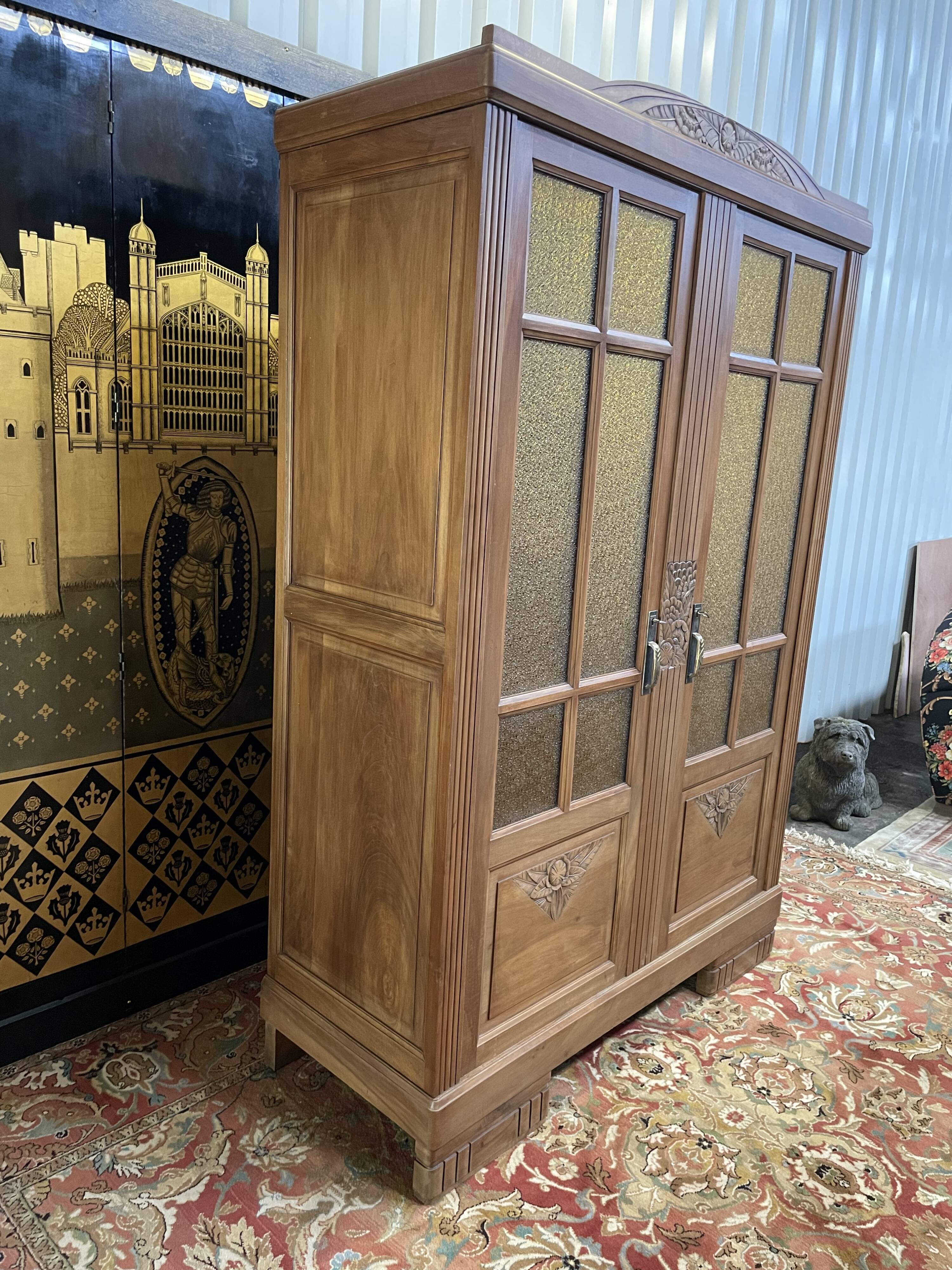 Bibliothèque époque Art Déco