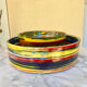 Large glazed terracotta centrepiece signed