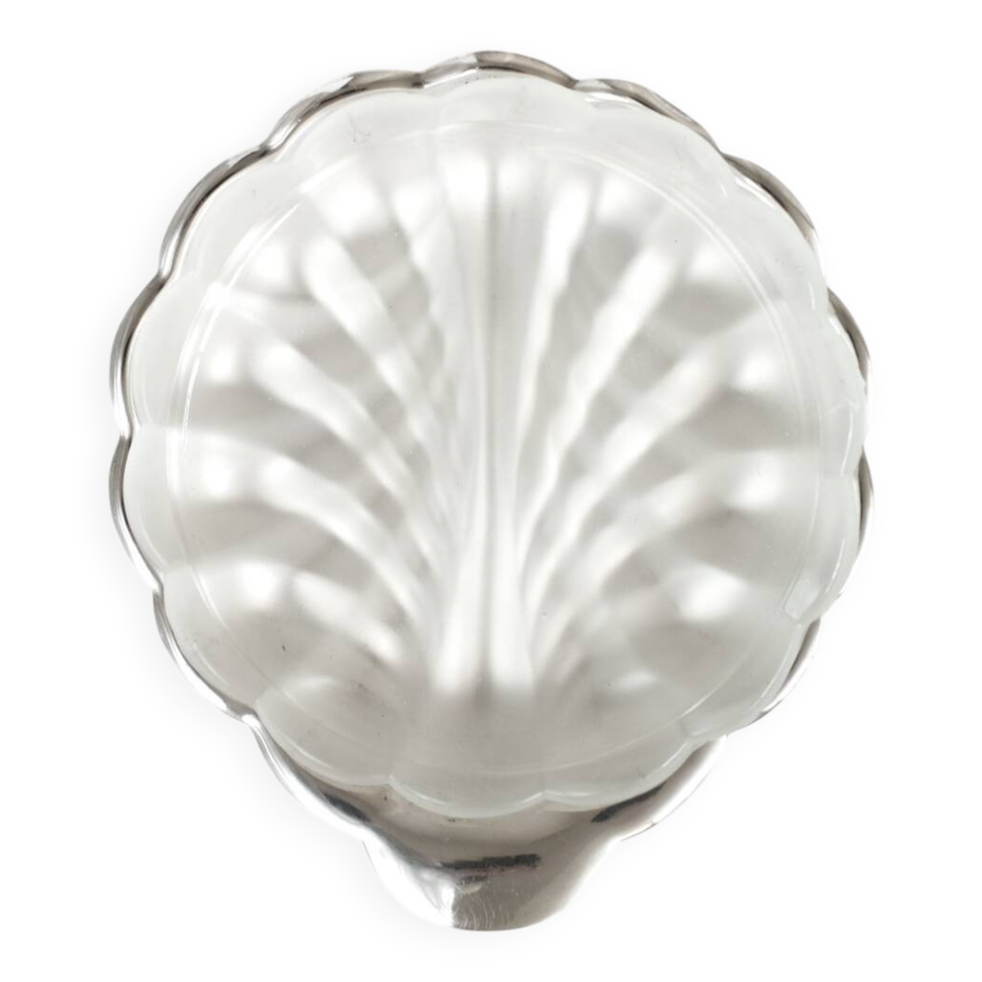 Plat en forme de coquillage