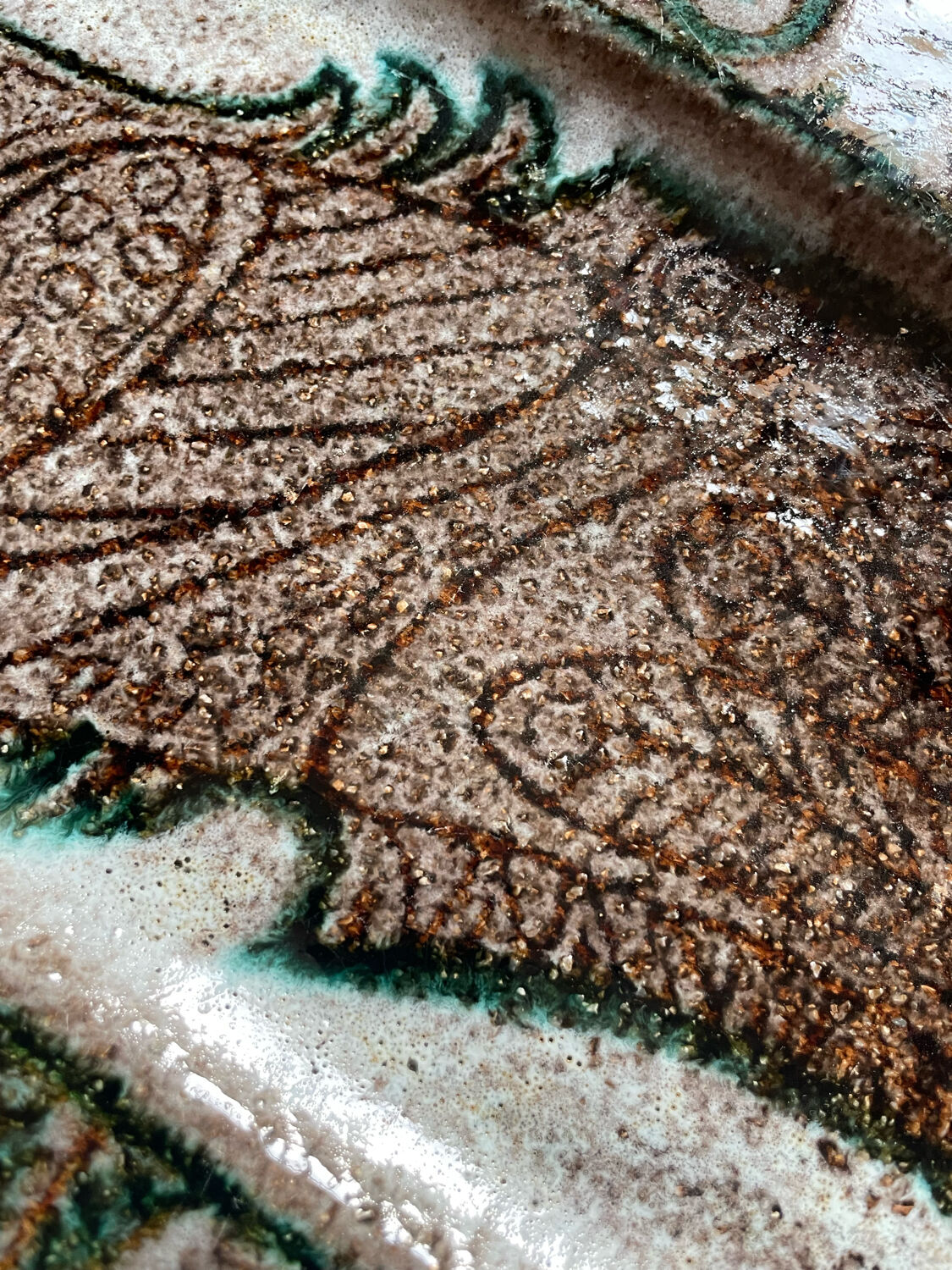 Wall ceramic or centerpiece platter