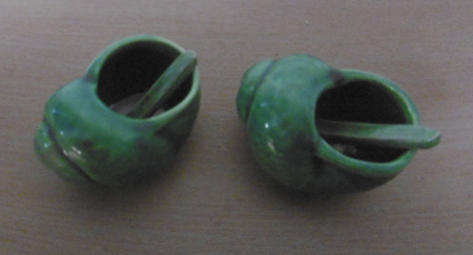 Salieres snails faience 50s